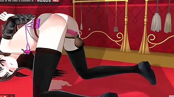 エロアニメ　凛をおもちゃでお仕置き、発情潮吹きセックス　ASMRボイス　イヤホン推奨 サンプル版