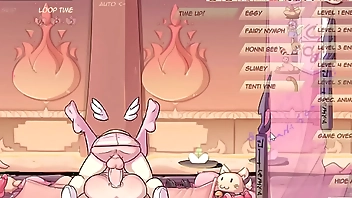 Max The Elf v0.4 [Femboy Hentai game PornPlay] Ep.8 gangbang by the succubus naughty army