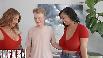 Lolly Dames & Ashlyn Peaks Are Hungry For A Cock, Luckily Jimmy Michaels Is There To Satisfy Their Needs - Mofos