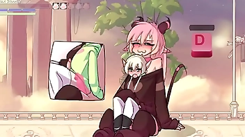 Max The Elf v0.4 [Femboy Hentai game PornPlay] Ep.6 turned into futanari with big tits and anal creampied