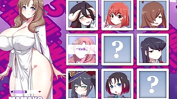 Waifu Hub S5 - Mona Genshin Impact [ Parody Hentai game PornPlay ] Ep.3 rough anal fuck during a couch casting