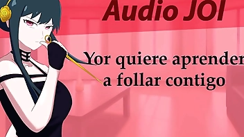 Audio JOI hentai, Yor quiere practicar sexo contigo.