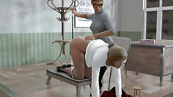 Careful what you wish for - a spanking short animation