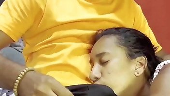 Stepdad and Stepdaughter. Huge cum in her mouth. Oral Creampie. English subtitles