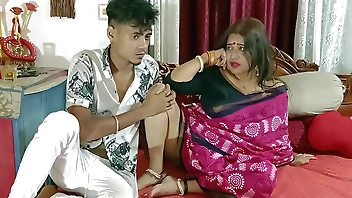 Indian New Stepmom VS Teen Boy Hot XXX Sex! fucks stepmother