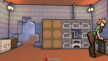 HornyCraft [ Parody Hentai game PornPlay ] Ep.16 The witch is collecting my sperm to make potion with a hot handjob