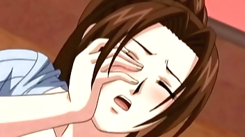 Big tits MILF in yellow dress enjoys sex [Uncensored Hentai]