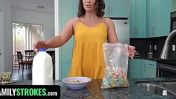 StepMom Mandy Waters Joins Horny StepSiblings Clara Trinity & Nicky Rebel For A Taboo Threesome