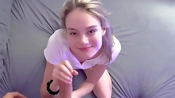 First time anal with hot skinny brunette next door Eddie danger uses whore and sprays cum all over her cute face