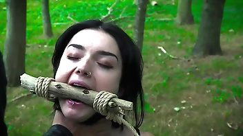 Hot submissive babe gets hard fuck and spanking in bdsm porn ends with cum swallow