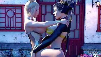 Shanghai Surprise - 3D Futa Animation