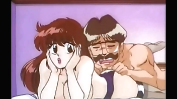 Hentai babe takes massive dick in her wet pussy