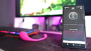 Let's play the game until orgasm - Hot letsplayer cums from vibrator