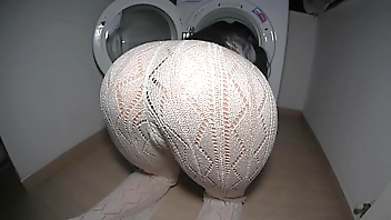 Stepsister seduced me with her round ass. My big cock filled her juicy hole