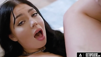 UP CLOSE -  PAWG Beauty Lures Hung Stud To Dominate Her Tight Pussy