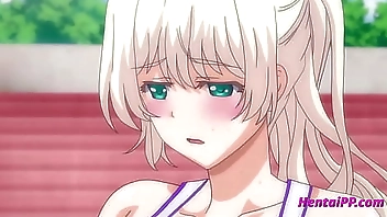 Two Hot Babes Fucking On The Sports Field - Hentai