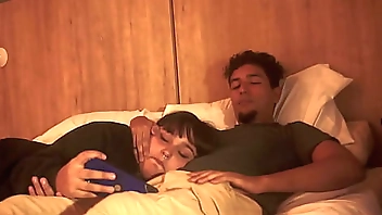 My stepbrother realizes that we are alone and takes the opportunity to do his thing ALISONGONZALEZ26