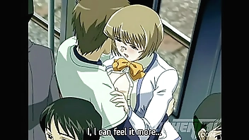 Young Step Brother Touching her Step Sister in Public! Uncensored Hentai [Subtitled]