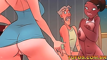 Forbidden sex with the maid in the middle of the night! Pussy Sandwich! The Sacanas Filminho