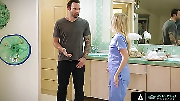 NURU MASSAGE - Two Future Step Siblings Accidentally Fuck Together During Nuru Massage