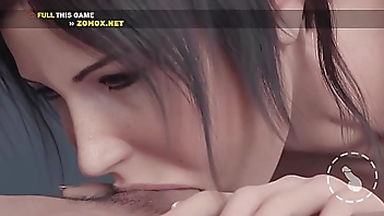 Romance and tender sex - 3d animation