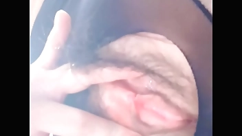 young chinese girl masturbated and gushed out white juice