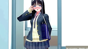 Old Man Fucks a Cute Teen (Eng Sub Animation)