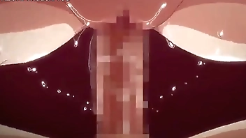 One boy for 4 women. Hentai