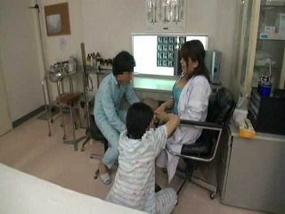 Fucking a Horny Busty Nippon Doctor by Envious Inmates is a Sinful XXX Experience