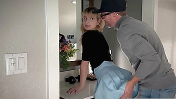 TEENFIDELITY Skinny Blonde Slut Evie Christian