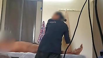 Hidden camera recorded in a spa