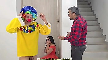 I FUCK BIRTHDAY GIRL AT HER FATHER'S HOUSE WHILE HE WORKS