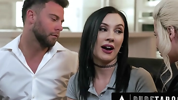 PURE TABOO Naive Jazmin Luv Satisfies Creepy Man In Front Of His Wife To Get The Life She Wants