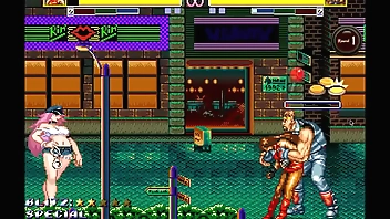 Cute lady in sex in Streets of ryona new hentai game