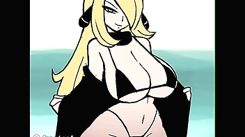 Cynthia's reward (Pokemon hentai)