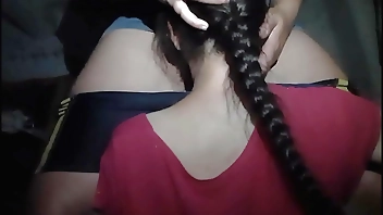 Two rural girls are hiding from everyone in an abandoned place to have sex - Lesbian Illusion Girls