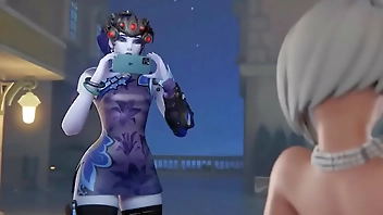 Ashe fucking around before her wedding