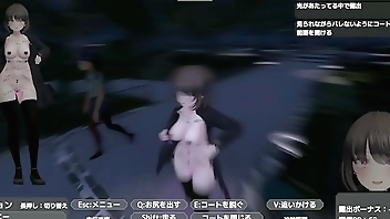 Seleka-san exposes herself in a nude coat so as not to be found out 2024-06-07 22-23-13