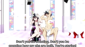 Tsukimonogatari Fanservice Bath