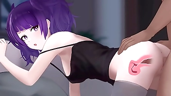 3D Character Mamimi Tanaka In Doggy Style ▱ Hard Creampie