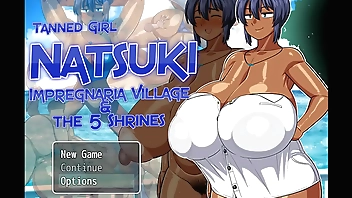 Tanned Girl Natsuki [ HENTAI Game ] Ep.1 huge tits flashing to help the captain jerk off