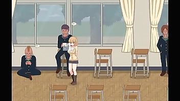 College lady having sex with men in Bt life new hentai game