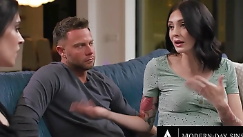 MODERN-DAY SINS - Pregnant Wife Wants Prenatal Instructor Anna de Ville To Fuck Husband Seth Gamble