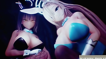 Could Not Resist Those Two (3D)