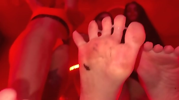 Humiliation POV Femdom From Three Bitchy Girls In Spa