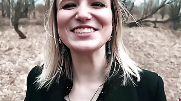 Social Experiment Ended For Presenter With Cum In Her Pussy