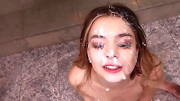 Naughty Nymphe 1st Blowbang - Molly Little - HardX