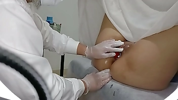 Gynecologist can't resist and ends up having sex with patient during exam