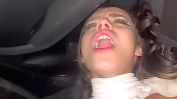 My friend lends me his BMW to fuck nicely with the Influence letter in the fur