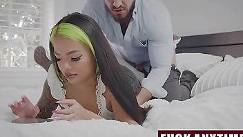 Asian Teen Paying Her Debt to The Loan Shark - Fuckanytime